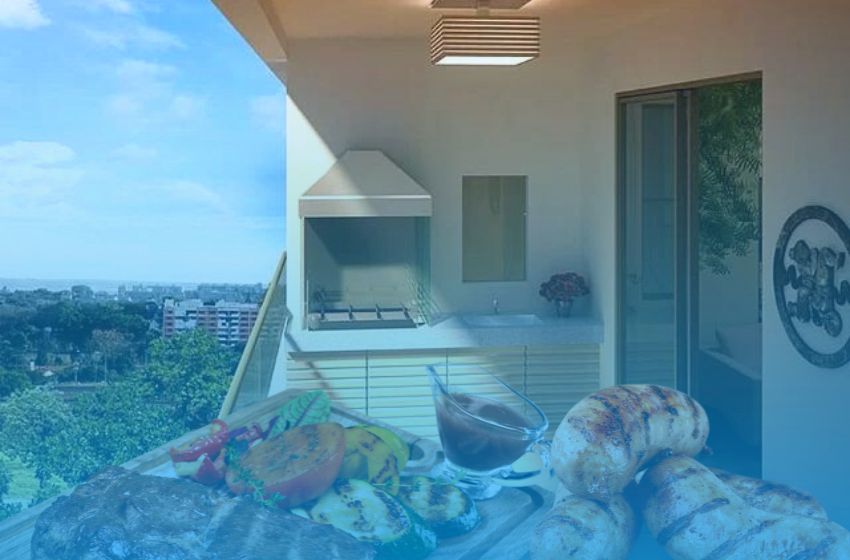 Churrasqueira na varanda é um diferencial de vendas.